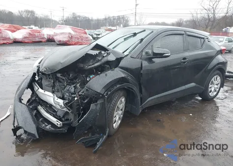 2021 Toyota C-Hr Le z USA, uszkodzony, nr VIN JTNKHMBX7M1126595